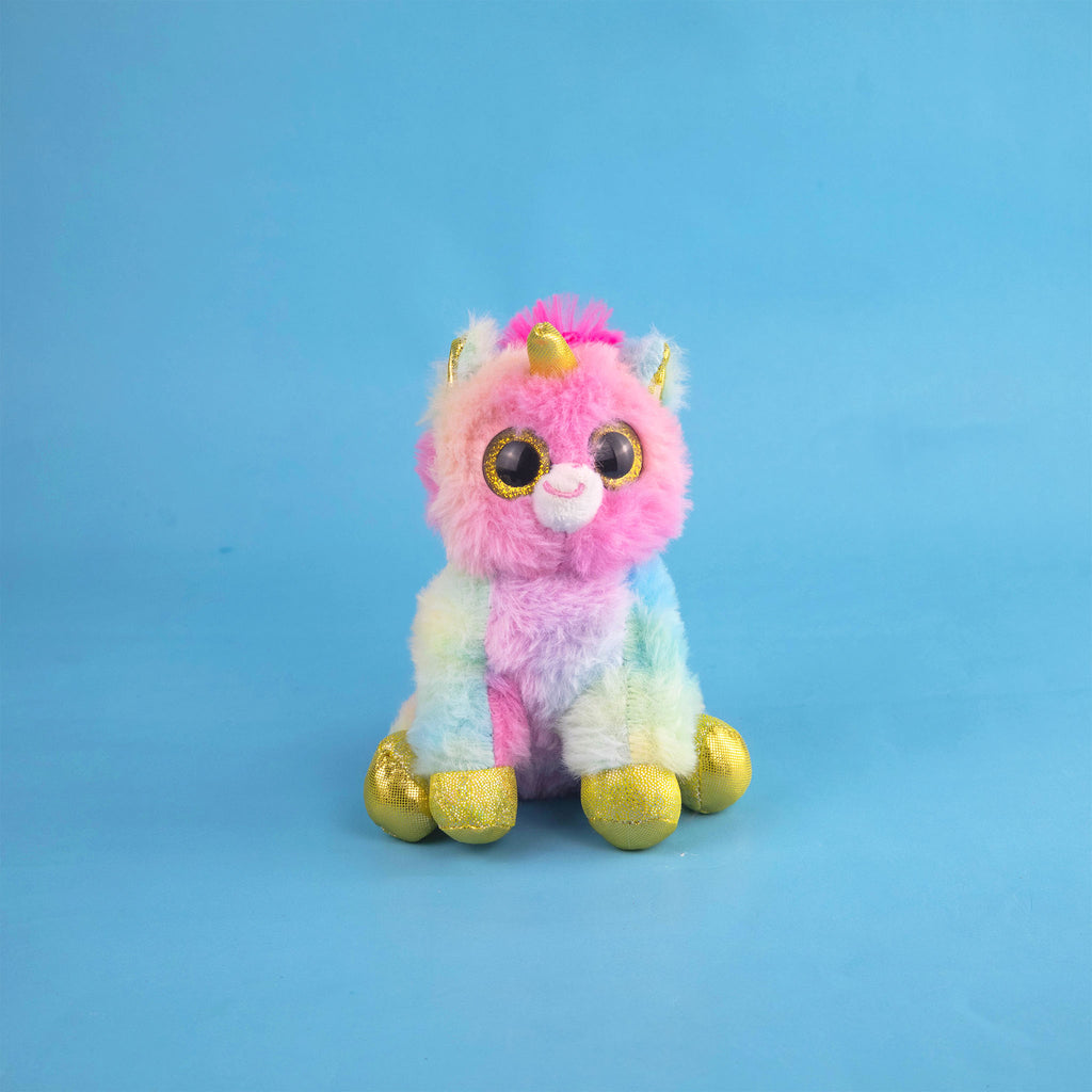 Unicornio de peluche pequeño y ultra suave. Colecciona los tuyos o inicia tu propio negocio