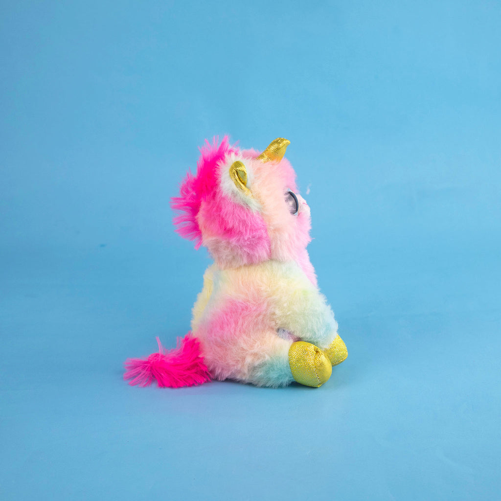 Unicornio de peluche pequeño y ultra suave. Colecciona los tuyos o inicia tu propio negocio