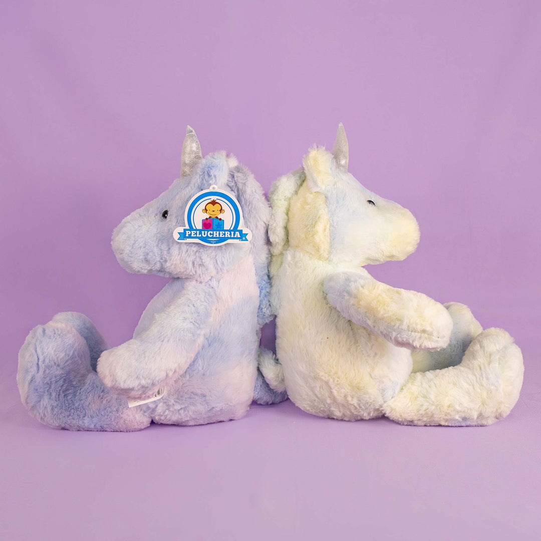 Unicornio de peluche 1 pieza 75 cm - Pelucheria