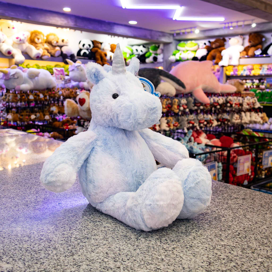 Unicornio de peluche 1 pieza 75 cm - Pelucheria