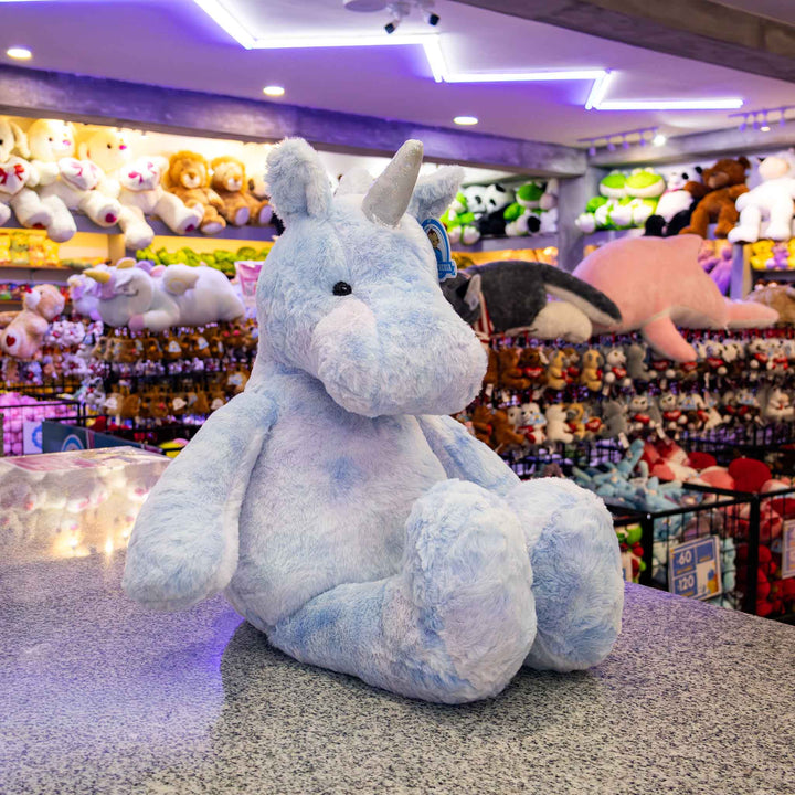 Unicornio de peluche 1 pieza 100 cm - Pelucheria