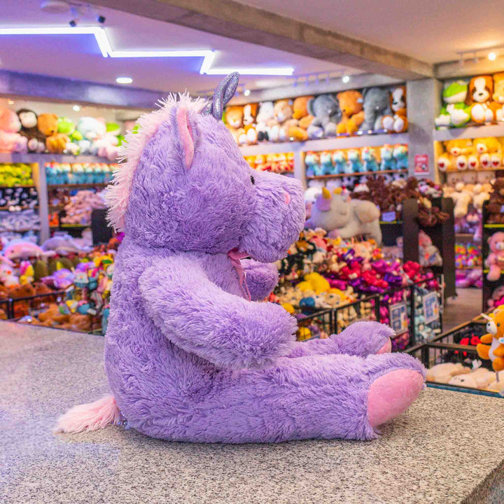 Unicornio de peluche Venti 75 cm - Pelucheria