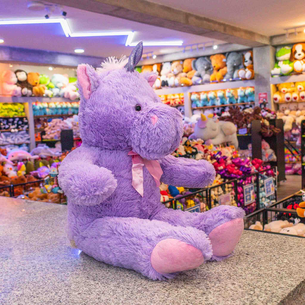 Unicornio de peluche gigante, ideales para tiendas de regalos 