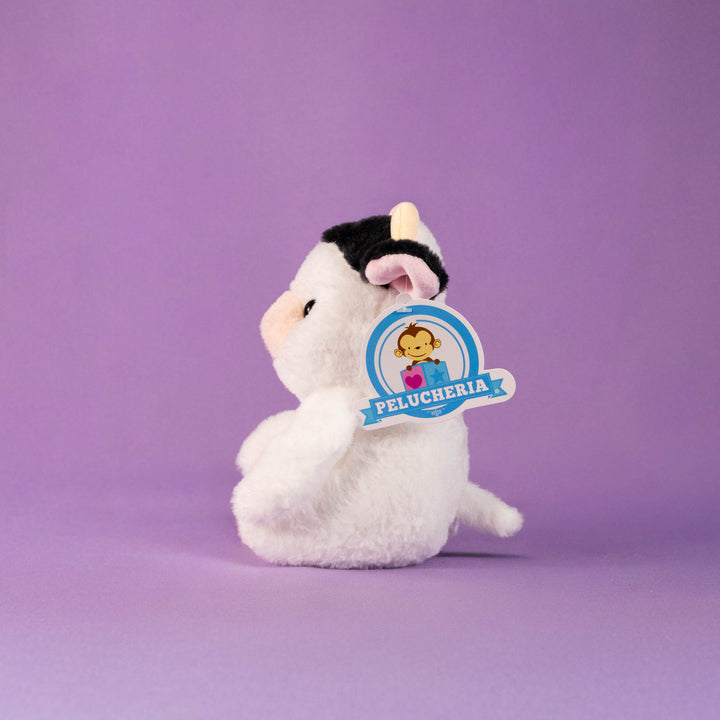 Vacas de peluche al mayoreo, colores negro y blanco. Perfectas para regalar, decorar o vender.