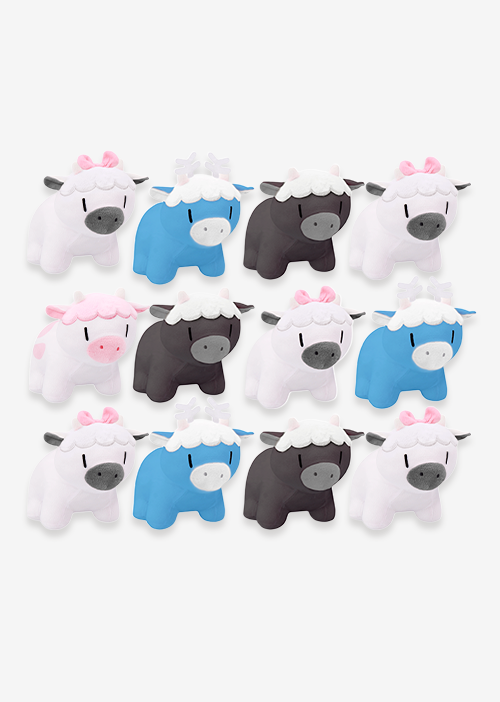 Vaca de peluche , ideal para mayoristas, tiendas de regalos y distribuidores.