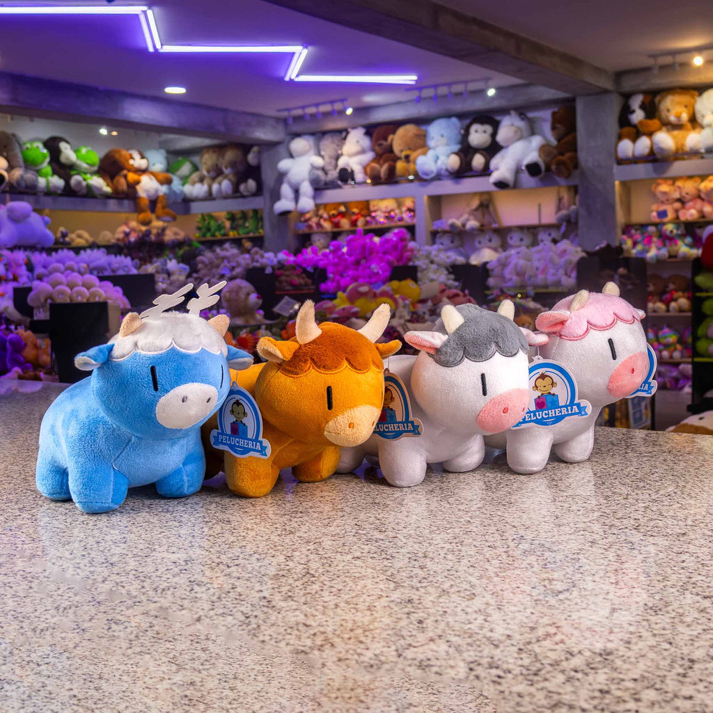 Vaca de peluche , ideal para mayoristas, tiendas de regalos y distribuidores.