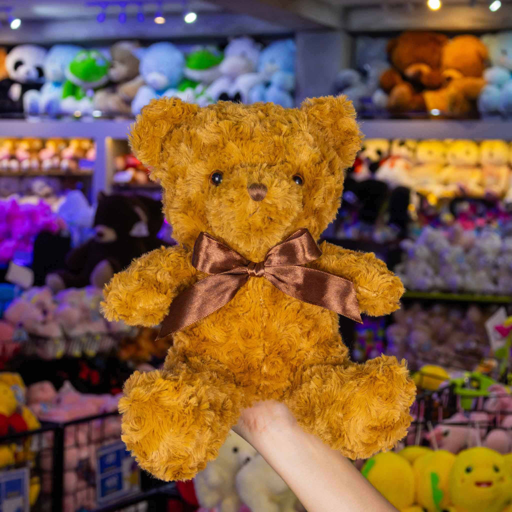 Oso de peluche café, variedad de modelos, ideales para tiendas de regalos