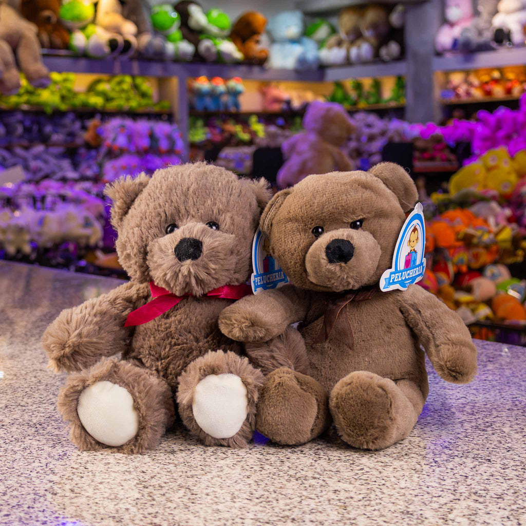 Osos de peluche al mayoreo, color café, perfecto para baby shower , centros de mesa y para regalar