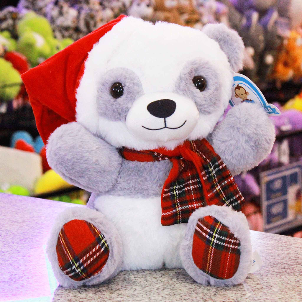Oso de peluche de navidad calidad premium ultra suave y abrazable, ideal para las fiestas navideñas.