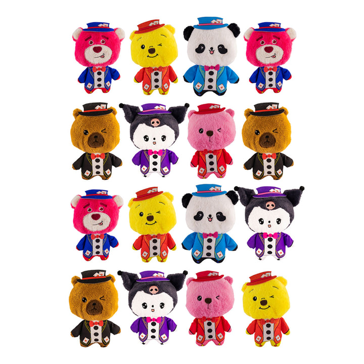 Set de 12 piezas Family Craps de peluche 23 cm