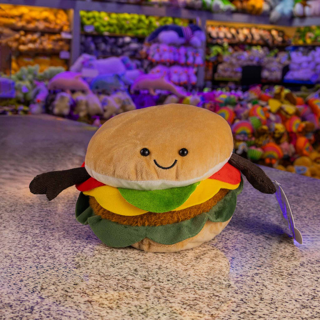 Comida de peluche perfecta para los amantes de la comida, ideal para tiendas de regalos