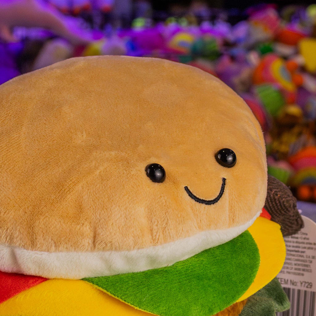 Comida de peluche perfecta para los amantes de la comida, ideal para tiendas de regalos