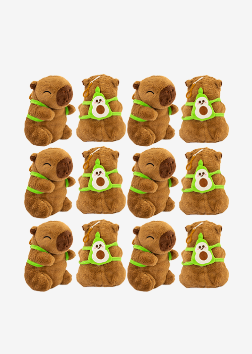 Capibara de peluche, perfecto para tiendas de regalo y distribuidores 