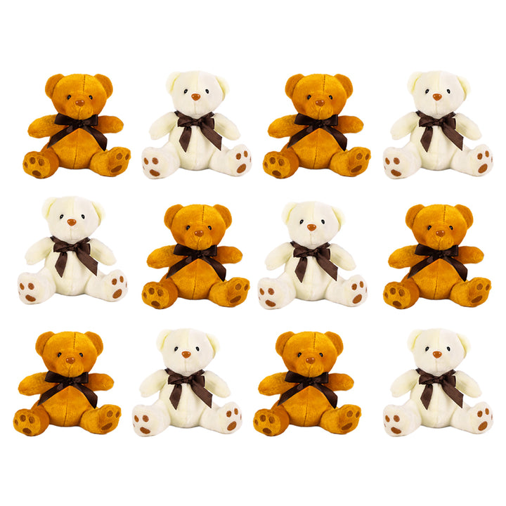 Set de 12 piezas Oso de peluche clásico 18 cm