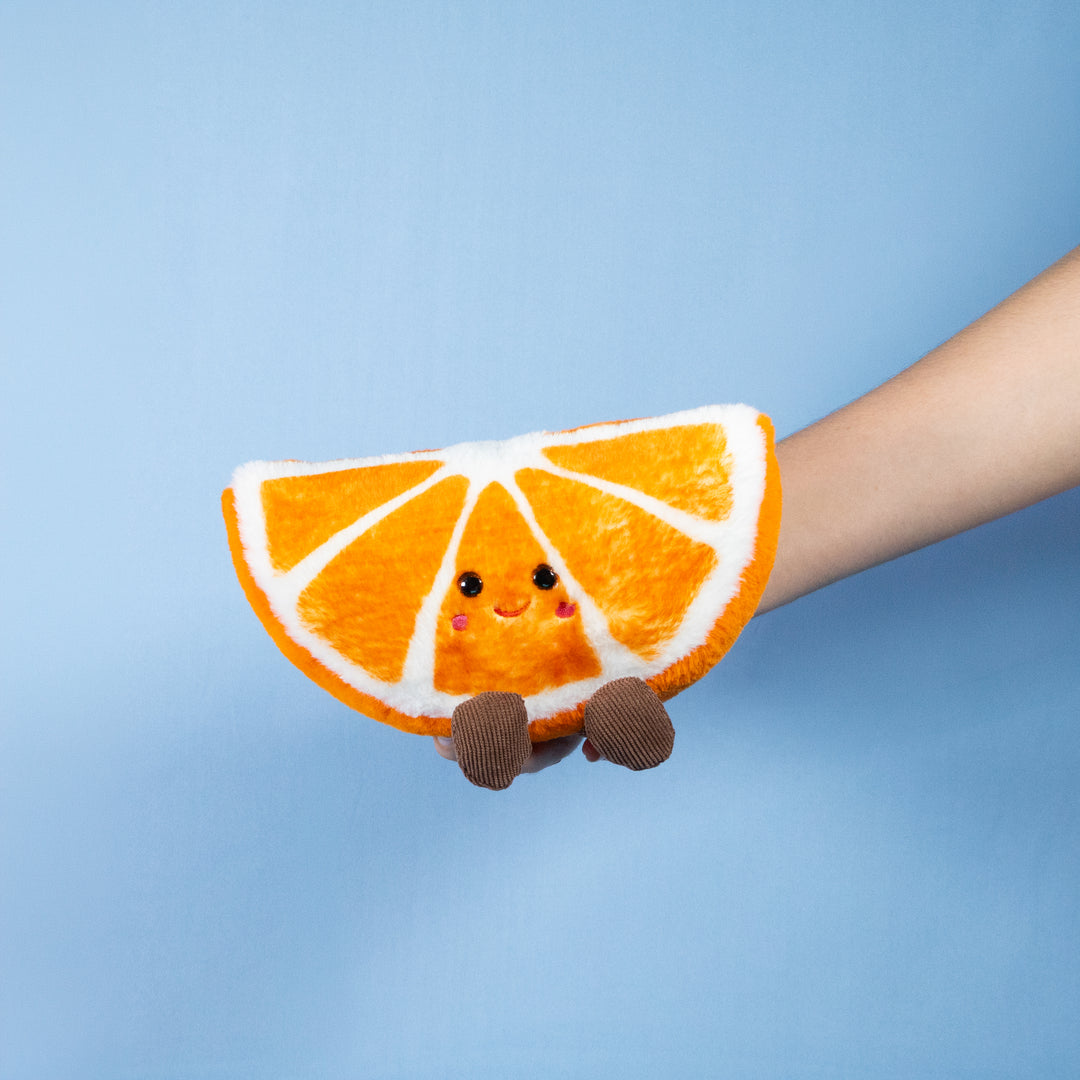Set de 12 piezas Naranja de Peluche Citrus fruta 20 cm