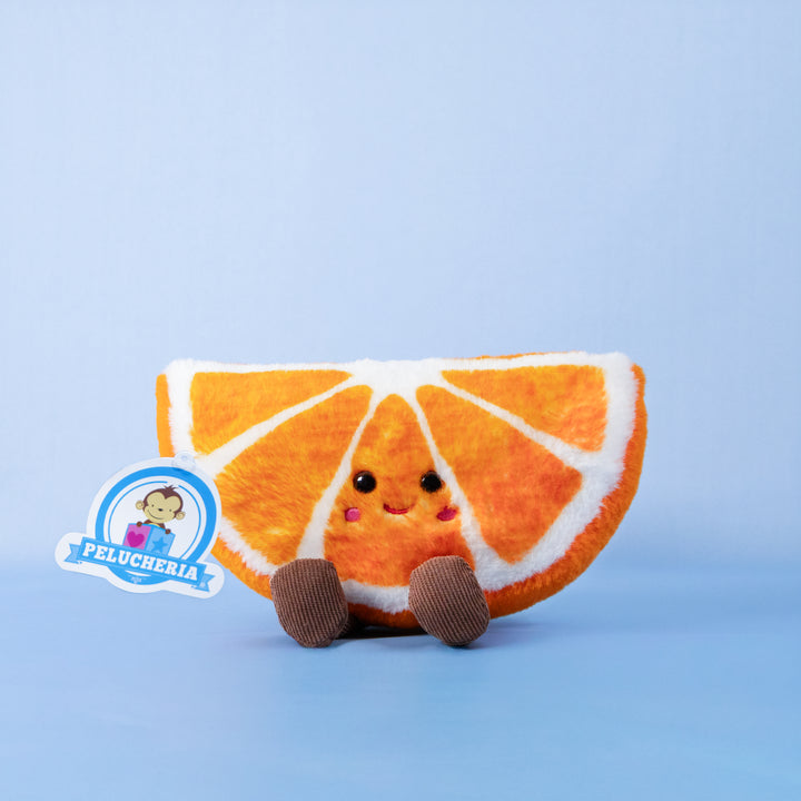Set de 12 piezas Naranja de Peluche Citrus fruta 20 cm