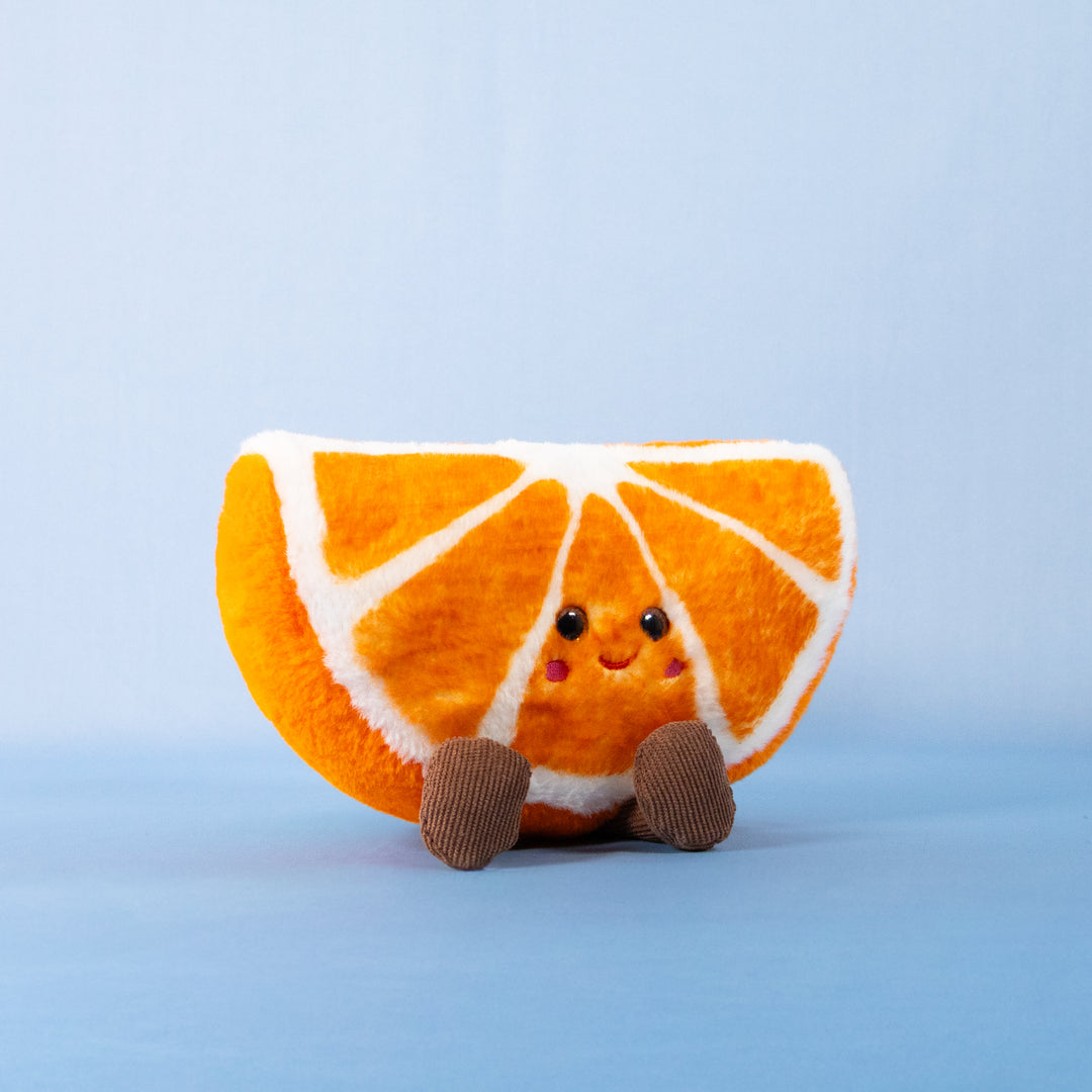 Set de 12 piezas Naranja de Peluche Citrus fruta 20 cm