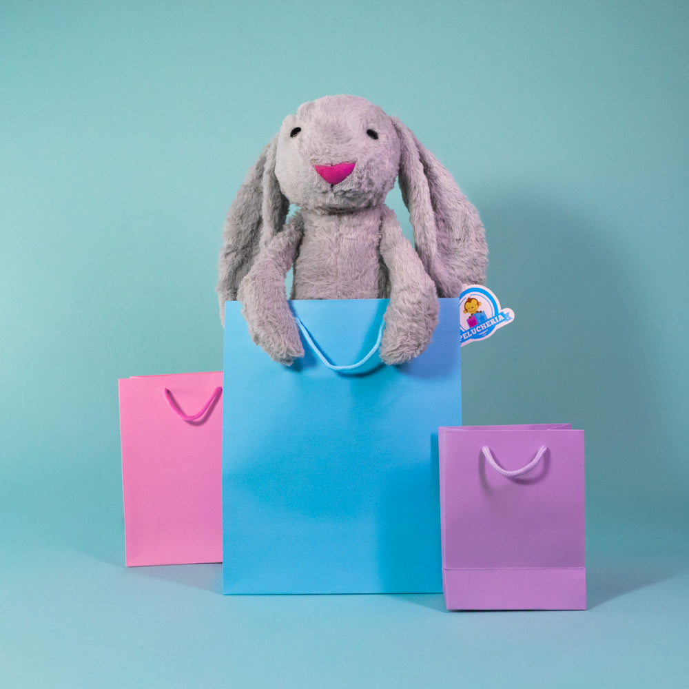 Conejo de peluche Clásico Gris 30 cm