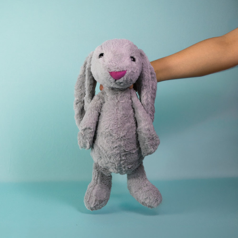 Conejo de peluche Clásico Gris 30 cm