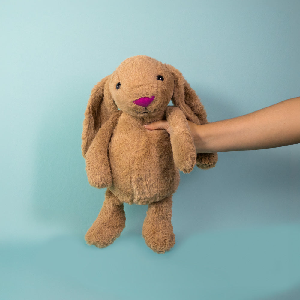 Conejo de peluche Clásico Café 30 cm