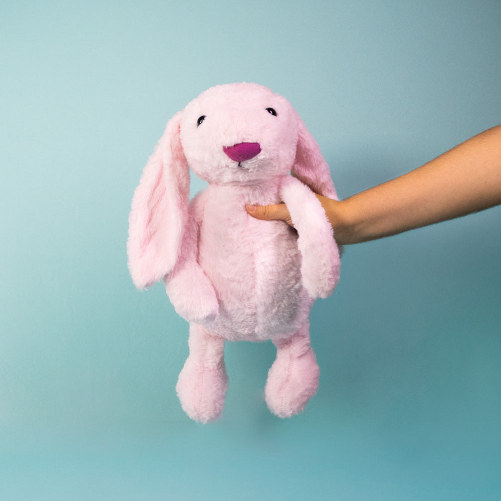 Conejo de peluche Clásico Rosa 30 cm