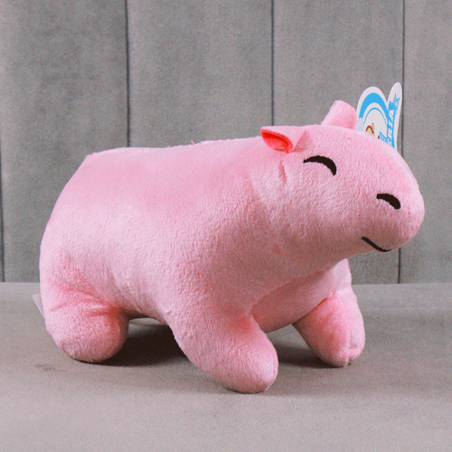 capibara rosa de peluche S070-5