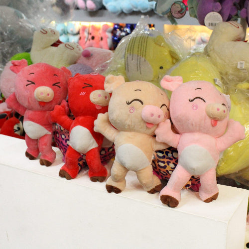 cerditos angel de peluche Y370-1