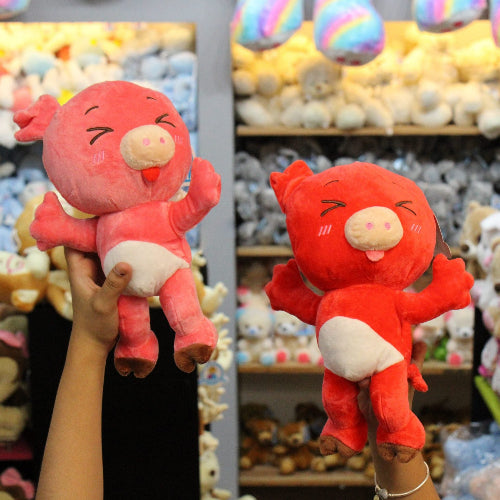 cerditos angel de peluche Y370-5