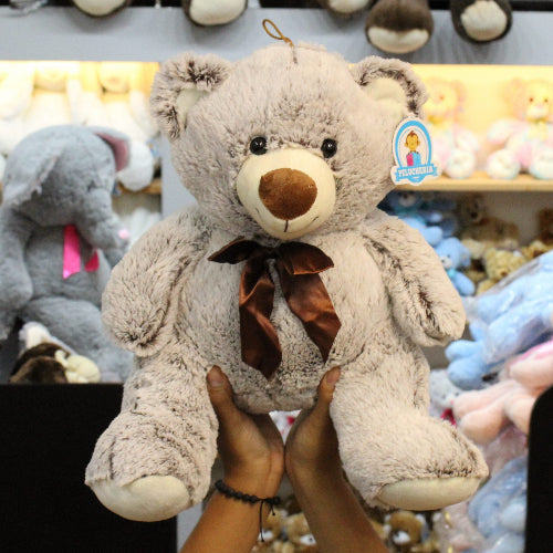 oso bit sit gris de peluche Y135-2