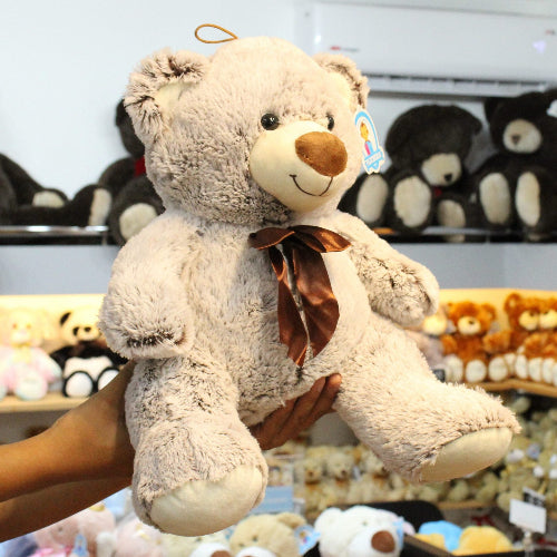 oso bit sit gris de peluche Y135-3
