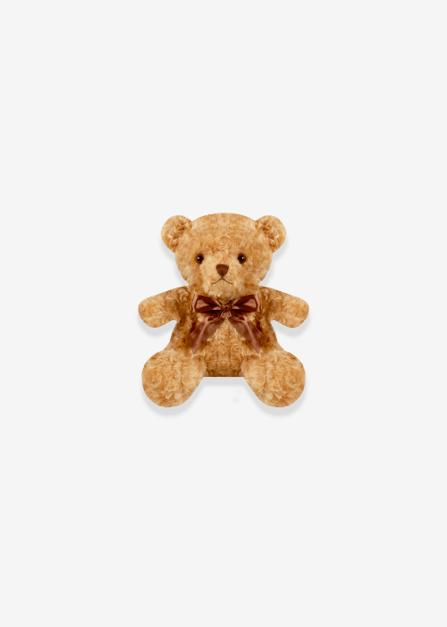 oso floral cafe de peluche Y551