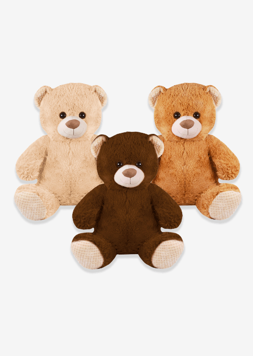 oso jimmy sentado de peluche Y647