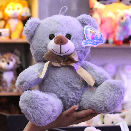 oso te gris de peluche A093-5