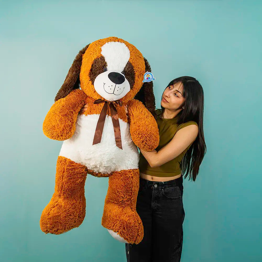 Perro de peluche Berny Gigante Chompón 120cm