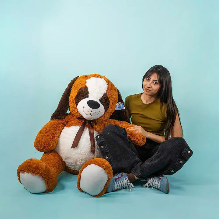 Perro de peluche Berny Gigante Chompón 120cm