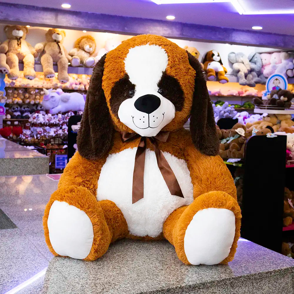 Perro de peluche Berny Gigante Chompón 120cm