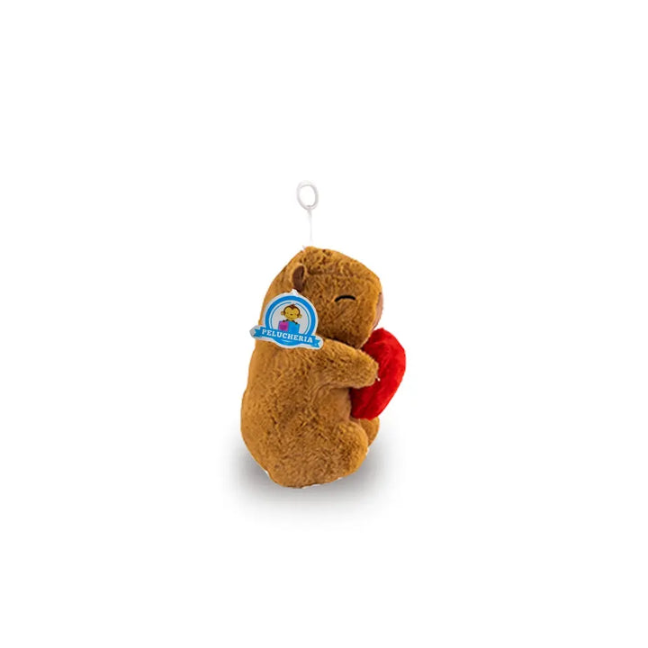 Set de 12 Piezas Capibara de peluche Love 22 cm