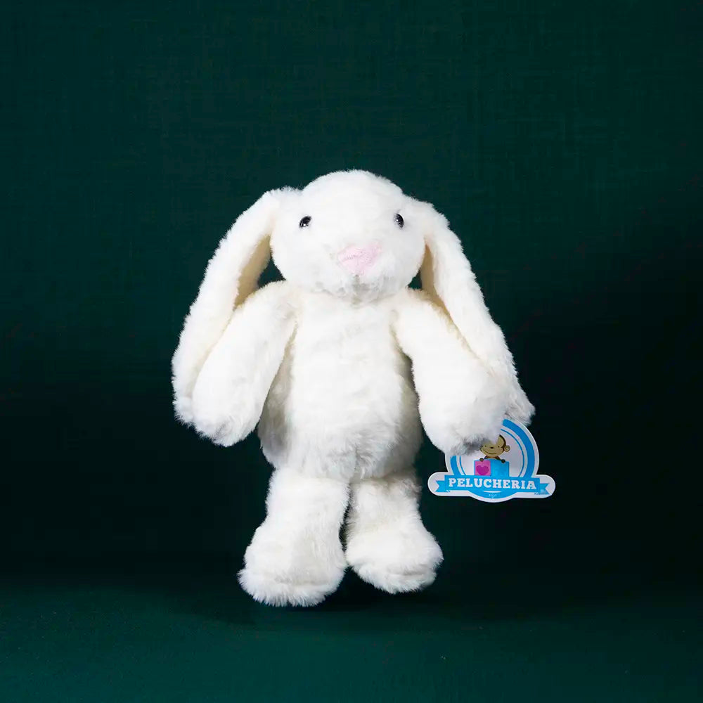 Set de 12 piezas Conejo de peluche Clásico Blanco 22 cm
