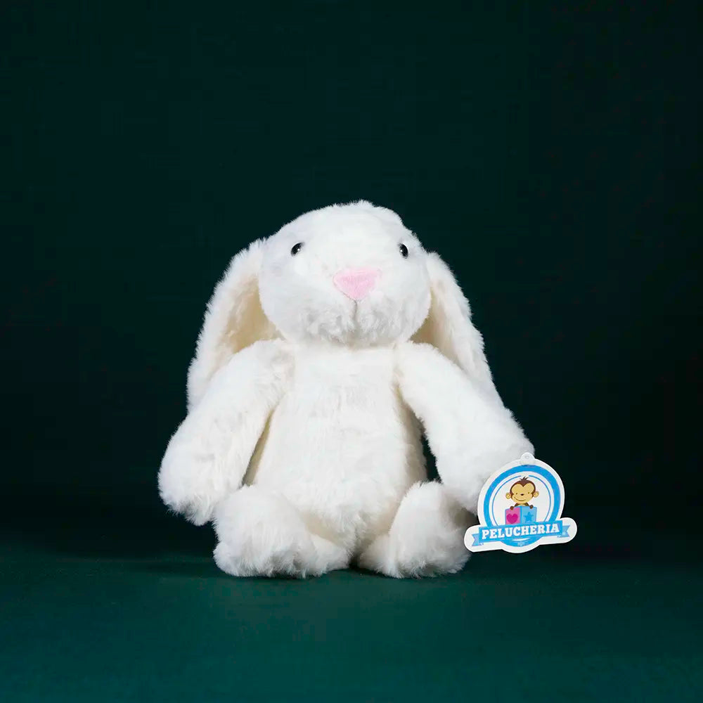 Set de 12 piezas Conejo de peluche Clásico Blanco 22 cm