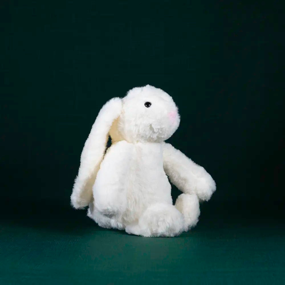 Set de 12 piezas Conejo de peluche Clásico Blanco 22 cm