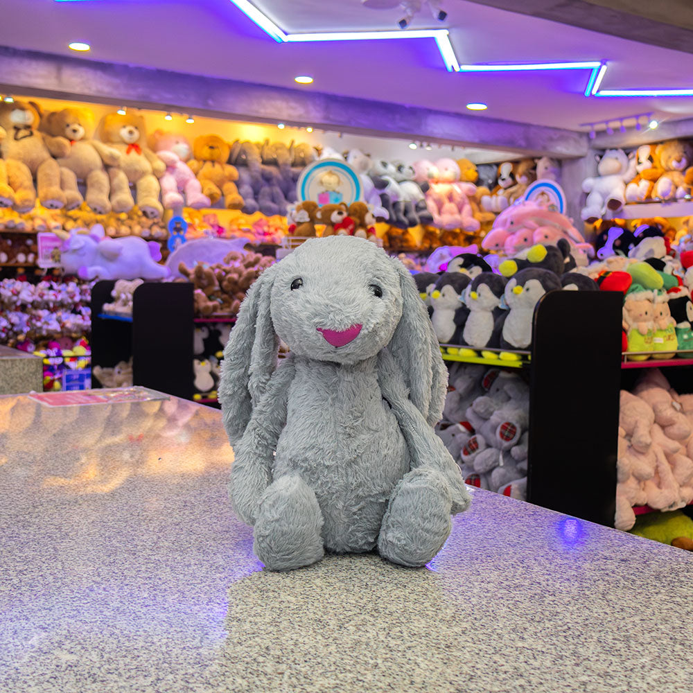 Conejo de peluche Clásico Gris 30 cm