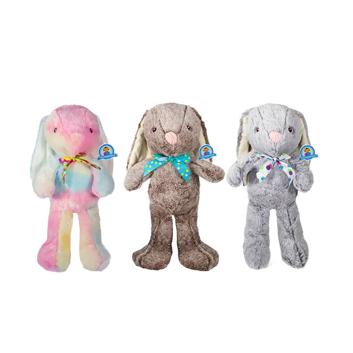 Set de 3 piezas Conejos de peluche Clásico 27 cm