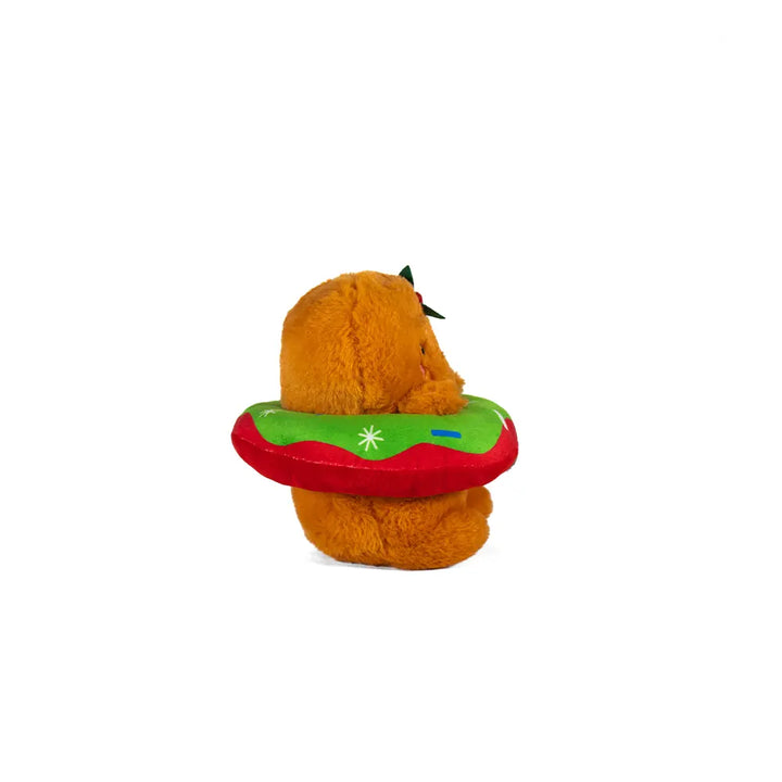 Galleta Gingerbread con dona de peluche Navideña 22 cm