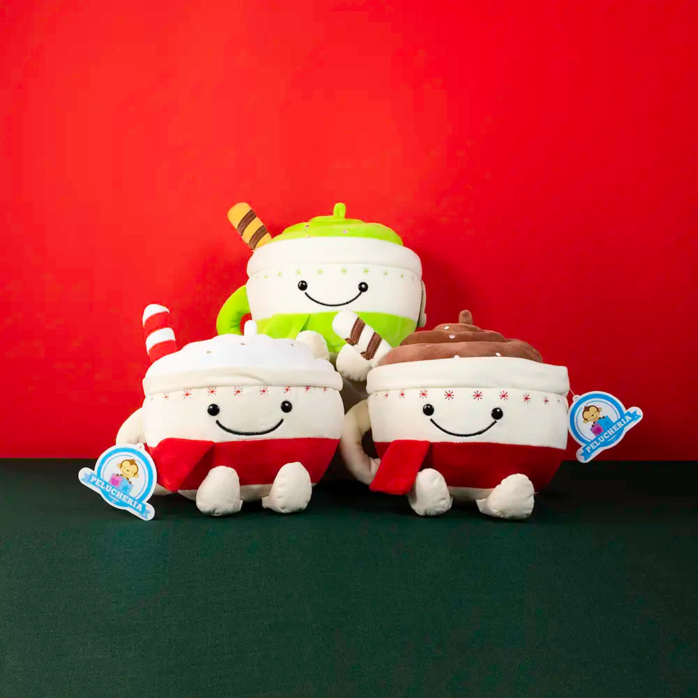 Taza de peluche navideña Cupi Coffe 22 cm