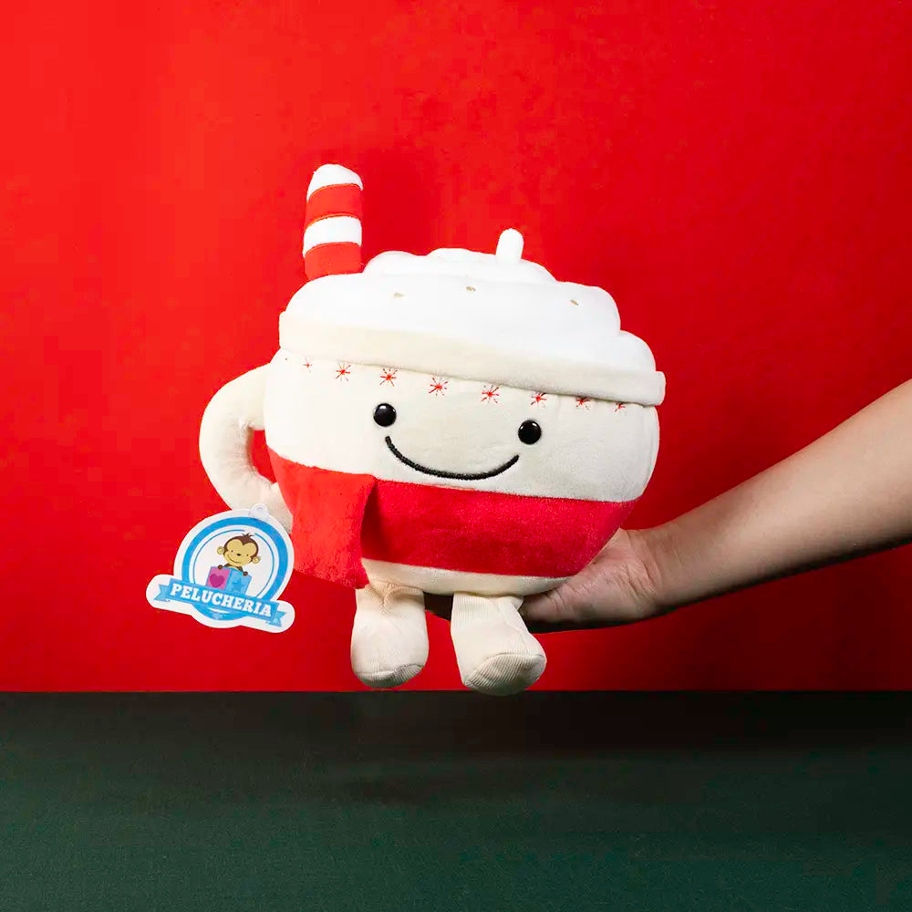 Taza de peluche navideña Cupi Coffe 22 cm