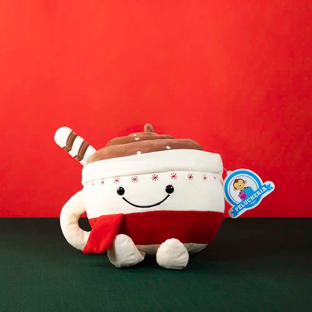 Taza de peluche navideña Cupi Late 22 cm