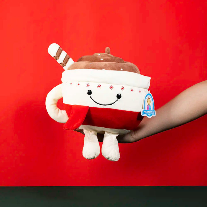 Taza de peluche navideña Cupi Late 22 cm
