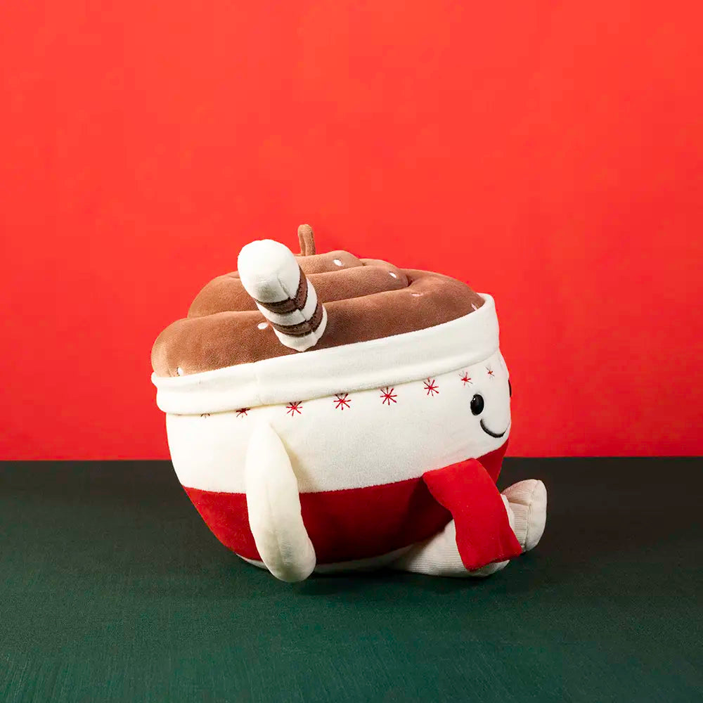Taza de peluche navideña Cupi Late 22 cm