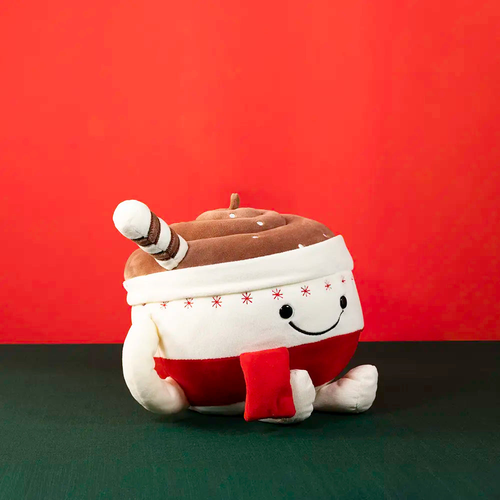 Taza de peluche navideña Cupi Late 22 cm