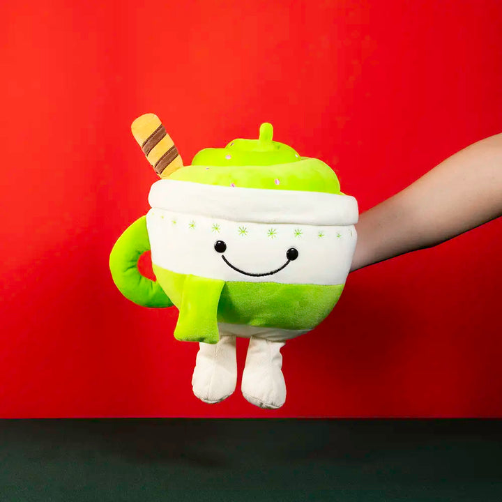 Taza de peluche navideña Cupi Matcha 22 cm